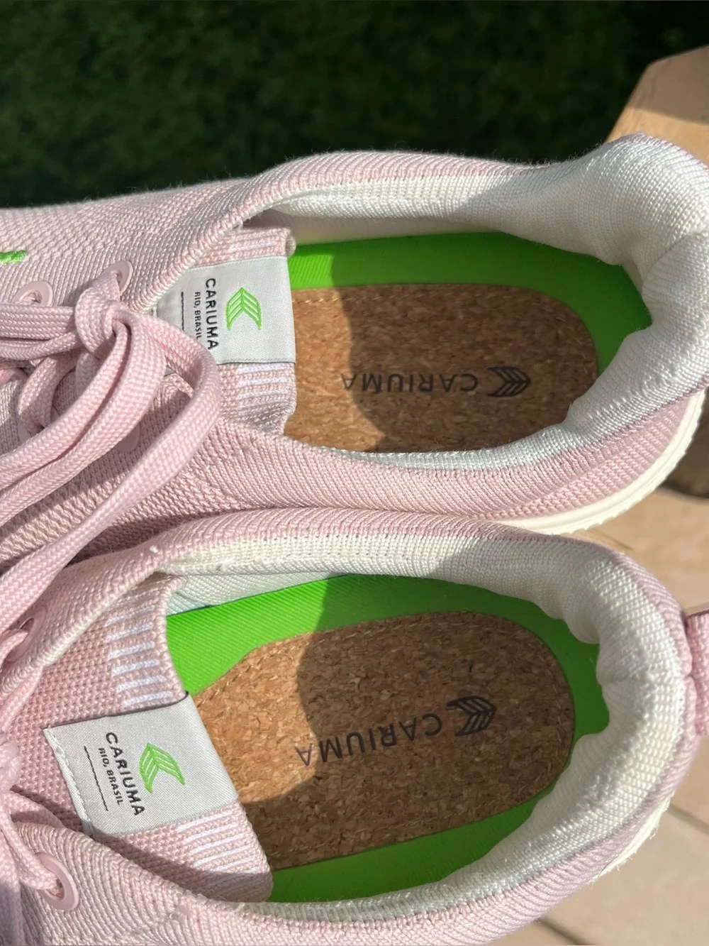 Cariuma IBI Low Knit Light Pink Skater Sneakers Size Men’s 10.5/Women’s 12